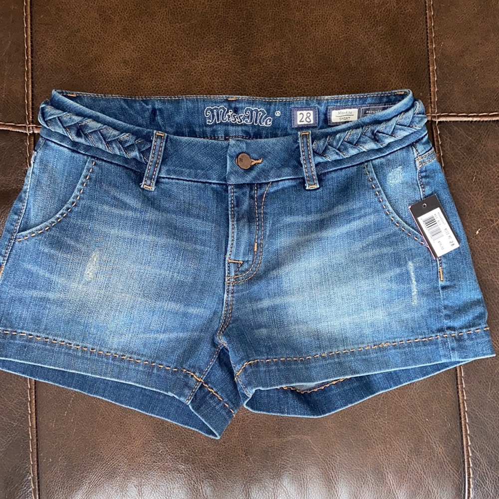 Miss Me Mid-Rise Shorts